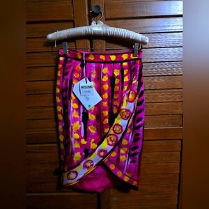 Moschino midi skirt, 4 (US)-fuchsia